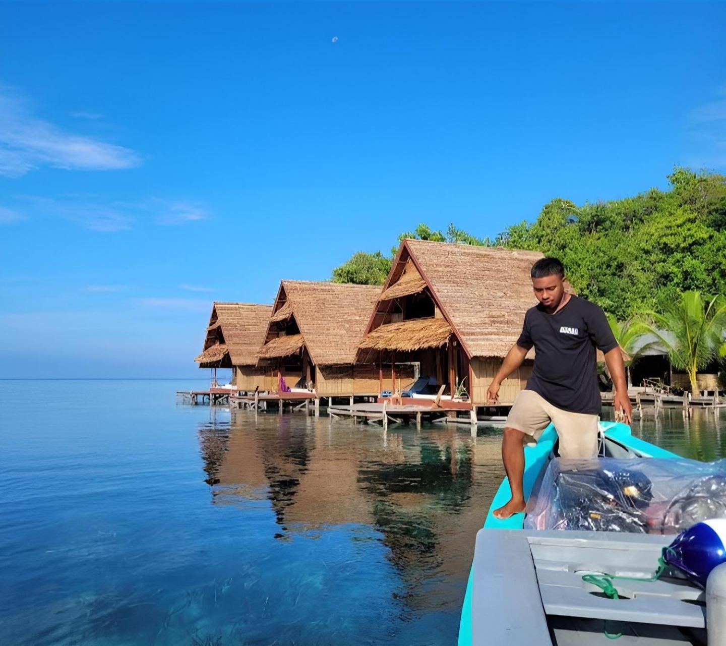 Beser Bay Homestay Besir Bagian luar foto